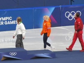 Huldiging van de 500 meter shorttrack voor vrouwen op de Olympische Spelen van 2026