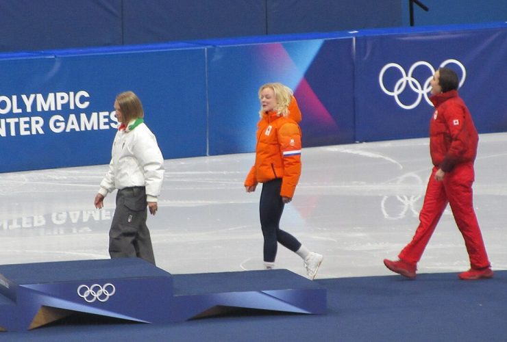 Huldiging van de 500 meter shorttrack voor vrouwen op de Olympische Spelen van 2026