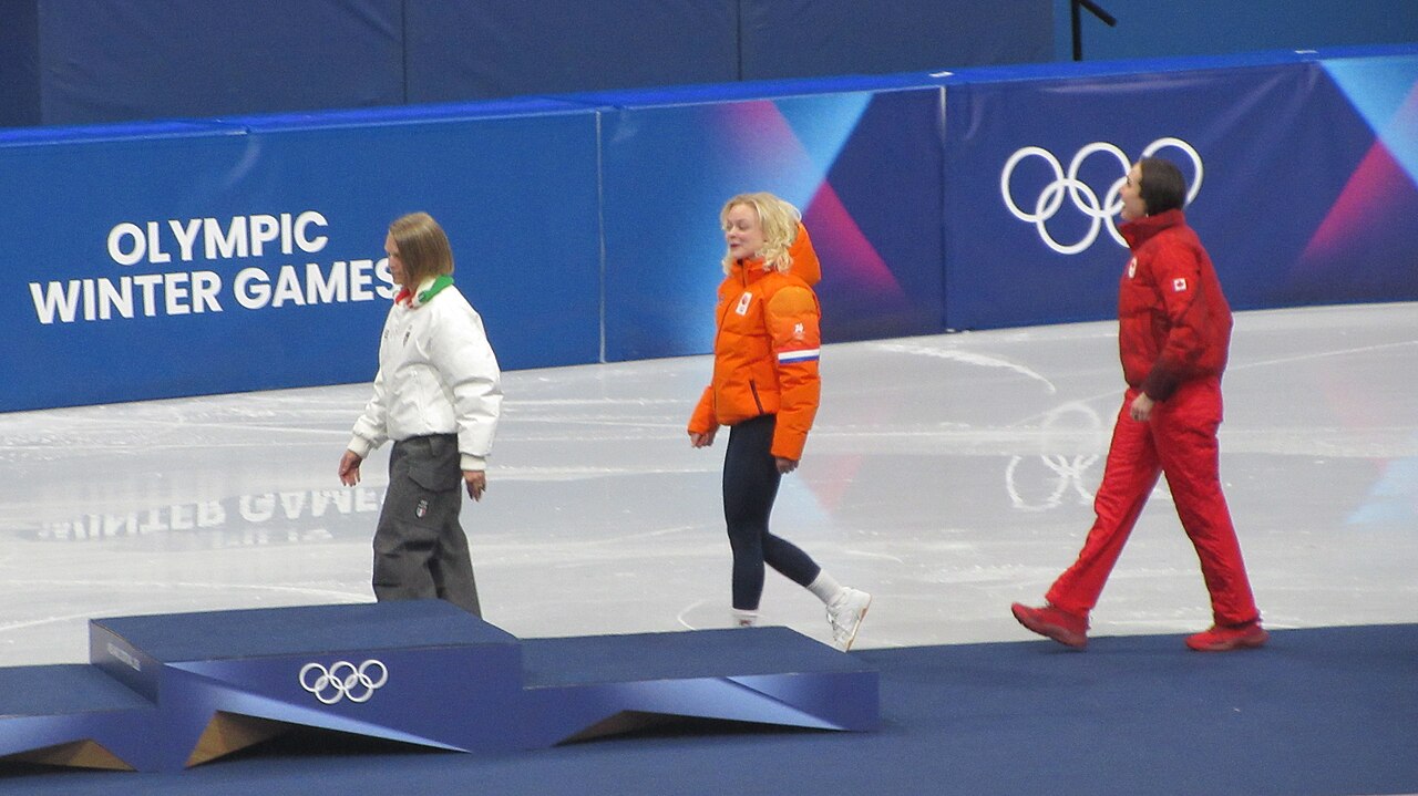 Huldiging van de 500 meter shorttrack voor vrouwen op de Olympische Spelen van 2026